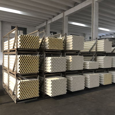Servicio de procesamiento de moldeado de rodillos cerámicos de alumina refractarios a alta temperatura para hornos de rodillos
