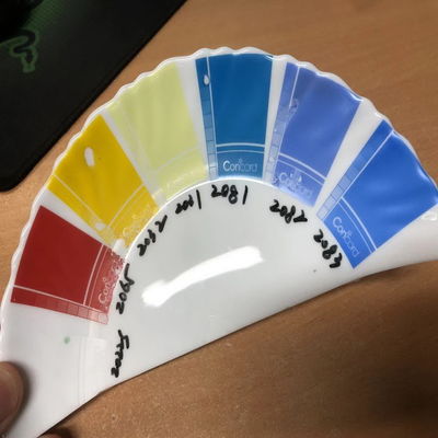Color de vidrio con plomo resistente a ácidos y alcalinos para vajilla de vidrio