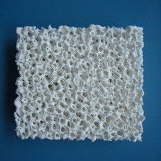 Filtro de espuma cerámica porosa de carburo de silicio para solución de filtración de metales fundidos