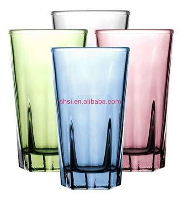Pigmento inorgánico Si-Pb-B / ZrSiO4 para esmaltes de vidrio sin plomo en tumblers y cristalería