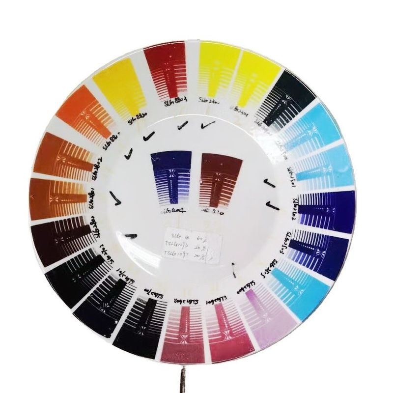 ZrSiO4.Cd-S-Se estilo de alta temperatura de color cerámico mancha de esmalte