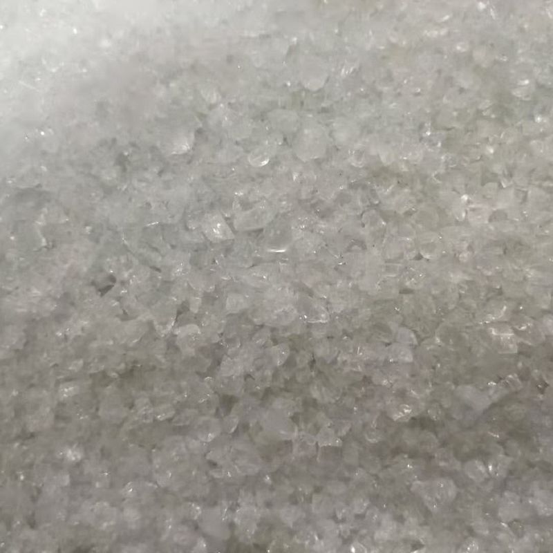 Glaseado transparente de grado alimenticio frito en gránulos o en polvo para cerámica 99,99% de pureza